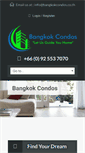 Mobile Screenshot of bangkokcondos.co.th